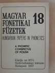 Éva Földi - A Phonetic Conspectus Of Polish [antikvár]