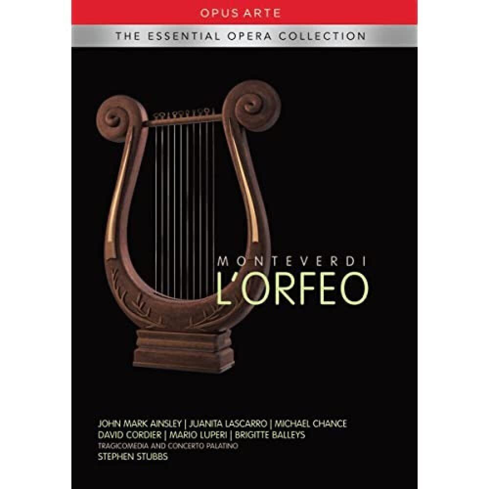 MONTEVERDI. - L'ORFEO DVD STEPHEN STUBBS