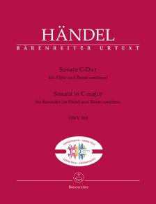Händel - SONATE C-DUR FÜR LÖTE UND BASSO CONTINUO HWV 365