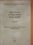 Erdei Ferenc - Erdei Ferenc és Forgó István levelezéséből (dedikált példány) [antikvár]