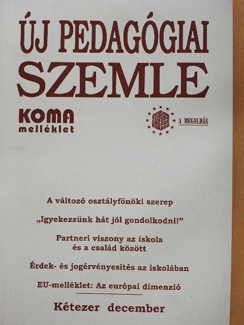 Mészáros János - Új Pedagógiai Szemle 2000. december [antikvár]