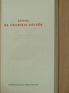Alfred Tennyson - Angol és amerikai költők [antikvár]