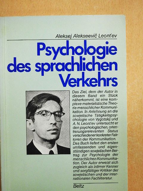 Aleksej Alekseevic Leont'ev - Psychologie des sprachlichen Verkehrs [antikvár]