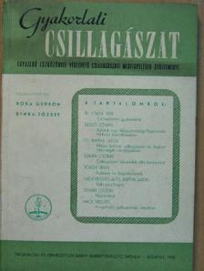 Bartha Lajos - Gyakorlati csillagászat [antikvár]
