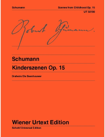 Schumann, Robert - KINDERSZENEN OP.15 FÜR KLAVIER WIENER URTEXT (DRAHEIM/DE BEENHOUWER)