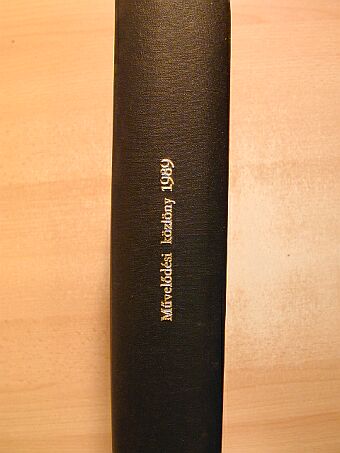 Művelődési Közlöny 1989. [antikvár]