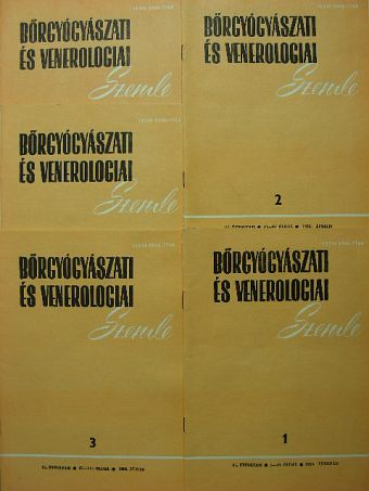 Dr. Ablonczy Éva - Bőrgyógyászati és venerologiai szemle 1989. (nem teljes évfolyam) [antikvár]