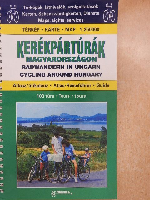 Kerékpártúrák Magyarországon [antikvár]