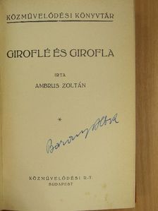 Ambrus Zoltán - Giroflé és Girofla/Őszi napsugár [antikvár]