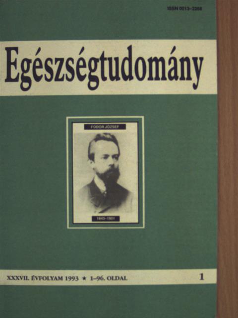 Dömök István - Egészségtudomány 1993/1. [antikvár]