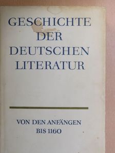 Ewald Erb - Geschichte der Deutschen Literatur 1.1 [antikvár]