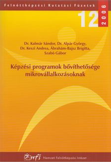 Dr. Kalmár Sándor, Alpár György, Keszi Andrea, Ábrahám-Bajsz Brigitta, Szabó Gábor - Képzési programok bővíthetősége mikrovállalkozásoknak [antikvár]