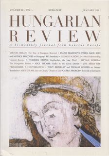 Kodolányi Gyula - Hungarian Review vol. II NO. 1. January 2011 [antikvár]