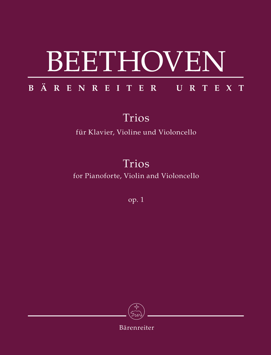 BEETHOVEN - TRIOS FÜR KLAVIER UND VIOLONCELLO OP.1 STIMMEN