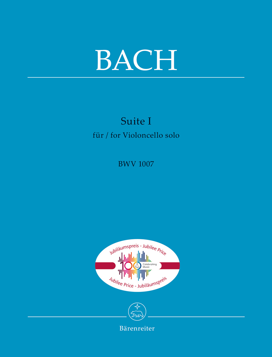 J. S. Bach - SUITE I FÜR VIOLONCELLO SOLO BWV 1007