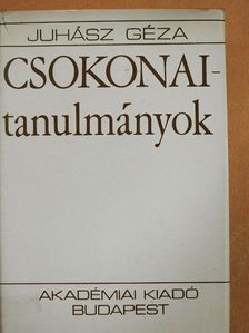 Juhász Géza - Csokonai-tanulmányok [antikvár]