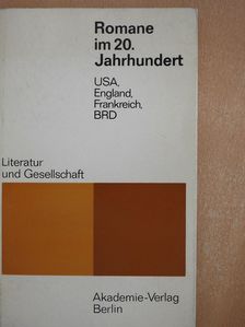 Friederike Hajek - Romane im 20. Jahrhundert (dedikált példány) [antikvár]