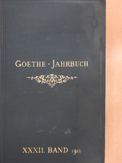 Goethe-Jahrbuch XXXII. [antikvár]