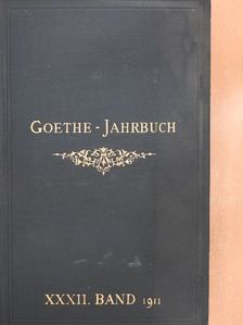Goethe-Jahrbuch XXXII. [antikvár]
