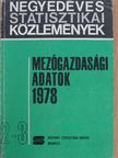 Mezőgazdasági adatok 1978/2-3. [antikvár]