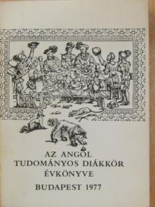 Bánki Dezső - Az Angol Tudományos Diákkör évkönyve az 1976/77-es tanévben [antikvár]