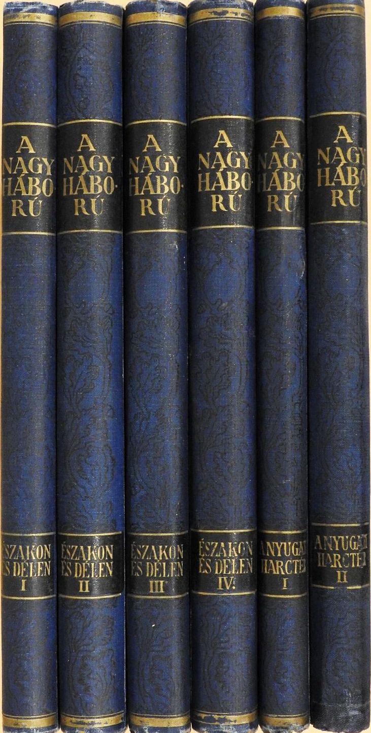 báró Ardenne Armand - A nagy háború írásban és képben I-VI. (nem teljes sorozat) [antikvár]