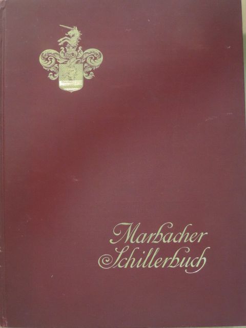 Ludwig Geiger - Marbacher Schillerbuch (gótbetűs) [antikvár]