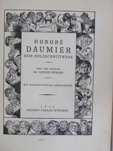 Arthur Rümann - Honoré Daumier - Sein Holzschnittwerk [antikvár]