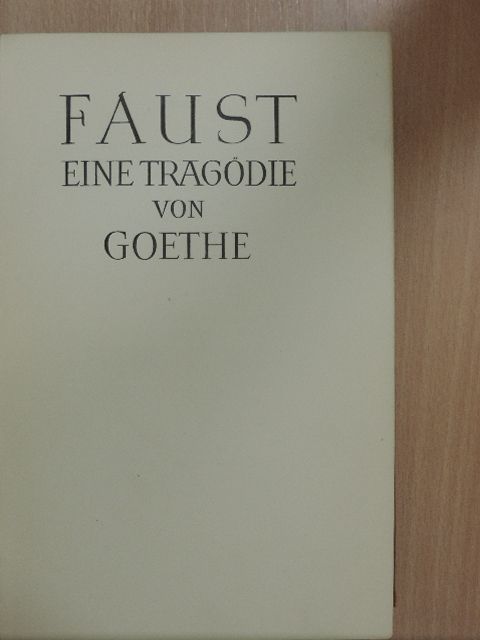 Goethe - Faust [antikvár]
