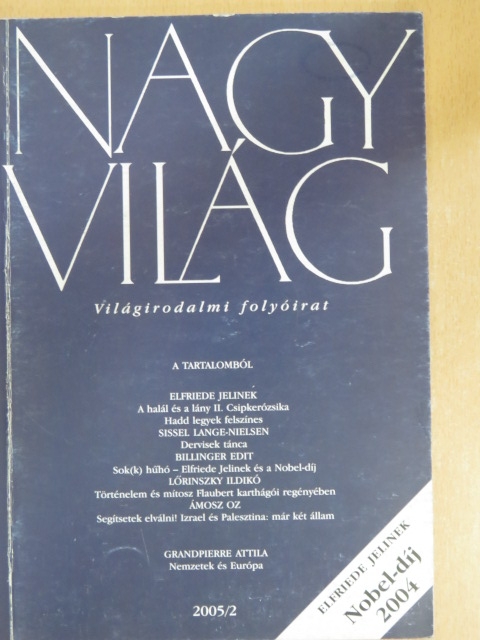 Ámosz Oz - Nagyvilág 2005. február [antikvár]
