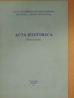 G. Soós Katalin - Acta Historica Tomus XXVII. (dedikált példány) [antikvár]