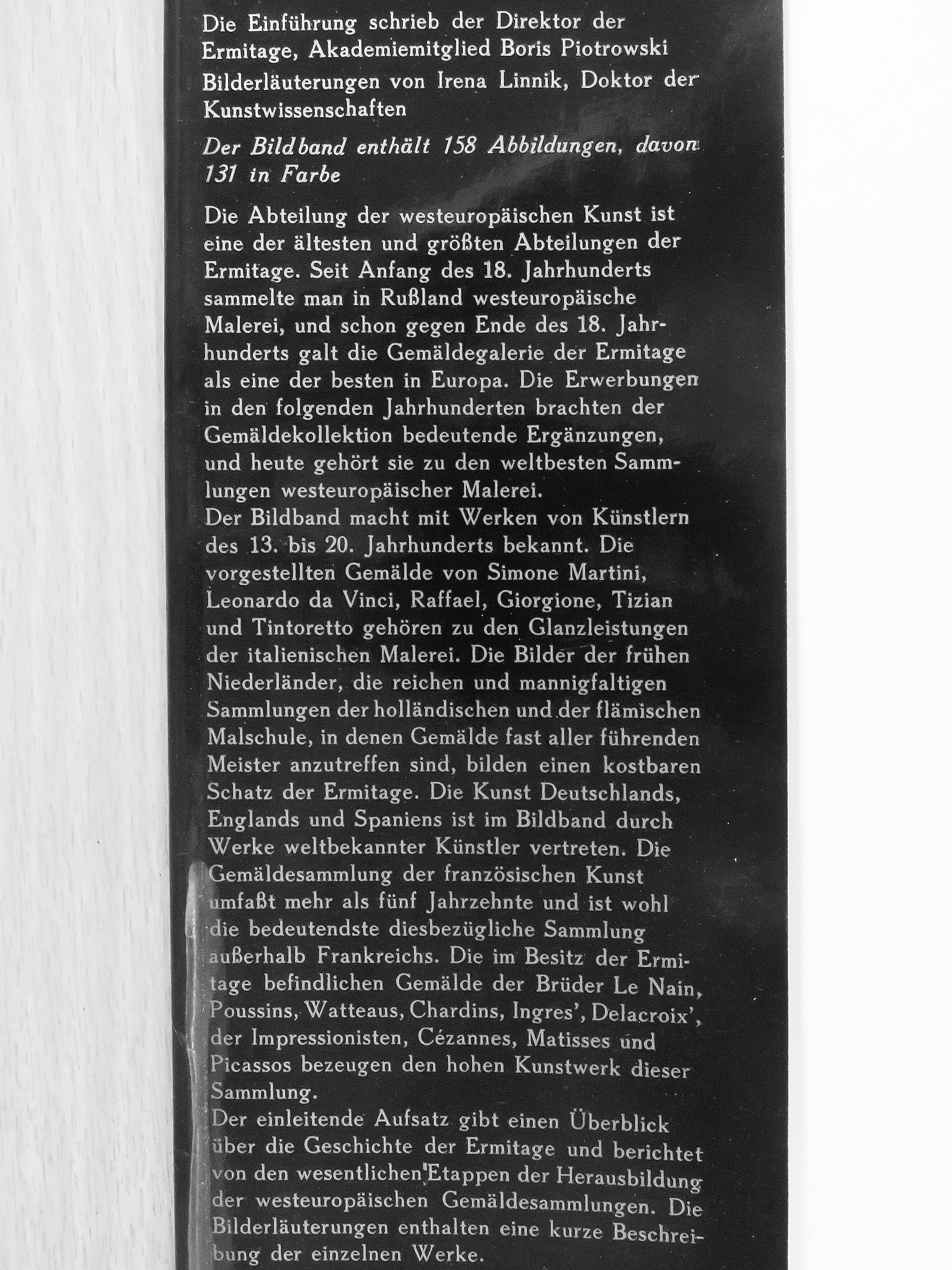 Westeuropäische Malerei in der Ermitage [antikvár]