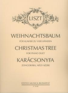 Liszt Ferenc - KARÁCSONYFA (WEIHNACHTSBAUM) ZONGORÁRA, NÉGY KÉZRE (KOVÁTS GÁBOR)