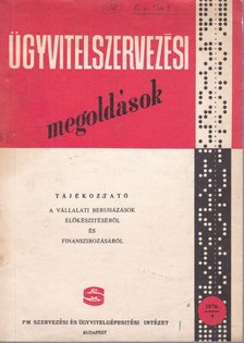 dr. Kazinczy Győző - Ügyviteltervezési megoldások [antikvár]