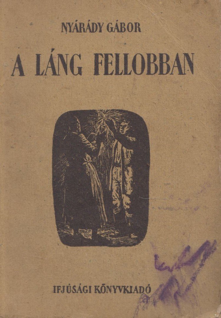 NYÁRÁDY GÁBOR - A láng fellobban [antikvár]
