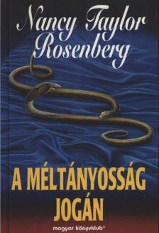 Rosenberg, Nancy Taylor - A méltányosság jogán [antikvár]