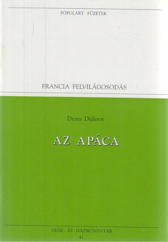 DIDEROT, DENIS - Az apáca [antikvár]