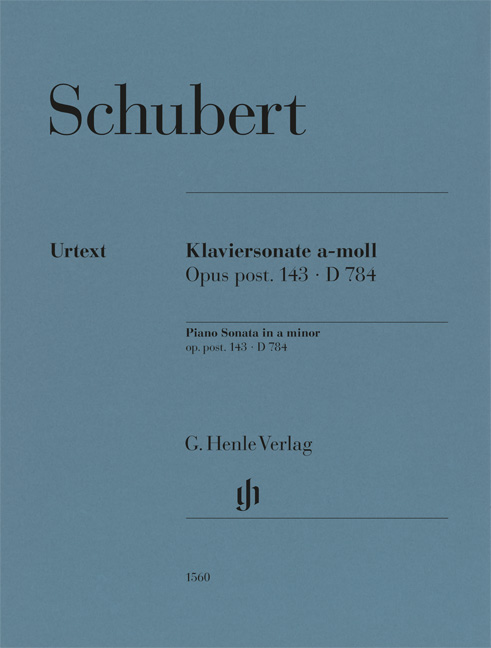 SCHUBERT - KLAVIERSONATE a-MOLL OP.POST. D784