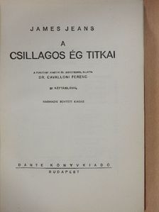 James Jeans - A csillagos ég titkai [antikvár]