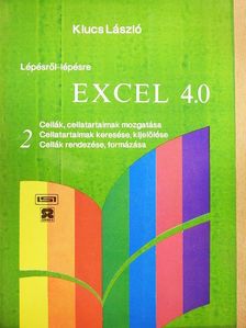 Klucs László - Lépésről-lépésre Excel 4.0 2. [antikvár]