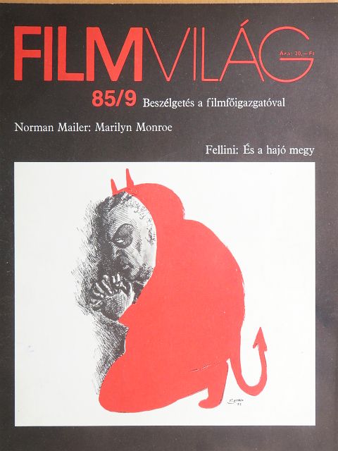 Deák Tamás - Filmvilág 1985/9. [antikvár]