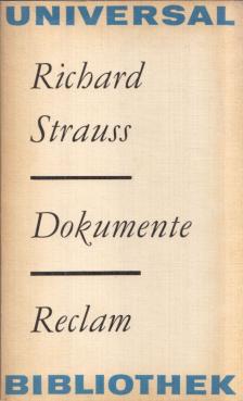 RICHARD STRAUSS - Dokumente [antikvár]
