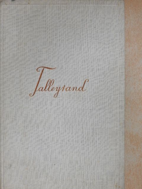Duff Cooper - Talleyrand [antikvár]