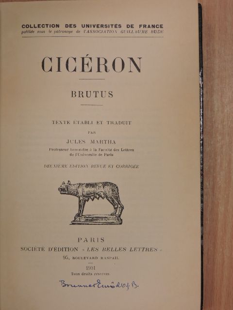 Cicero - Brutus [antikvár]