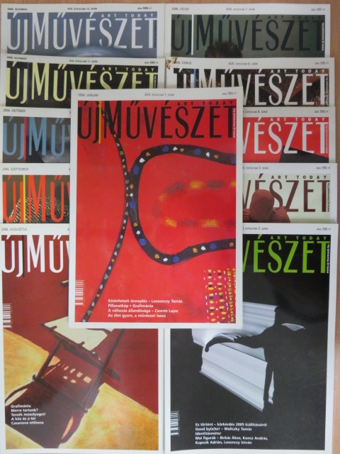 Antal István - Új Művészet 2006. (nem teljes évfolyam) [antikvár]