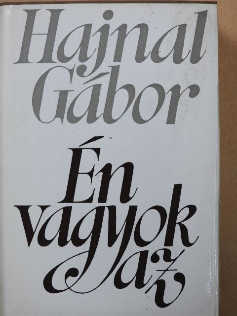 Hajnal Gábor - Én vagyok az (dedikált példány) [antikvár]