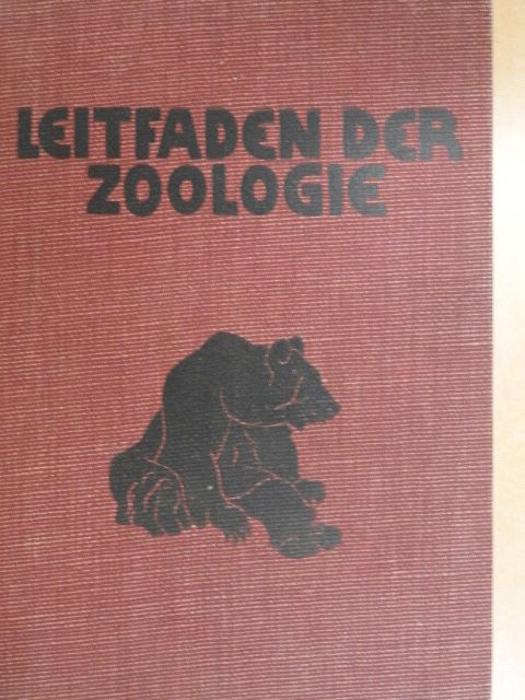Prof. Dr. Otto Schmeil - Leitfaden der Zoologie und Körperlehre [antikvár]