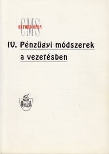 Jim Conlan, Lee Wilcock - IV. Pénzügyi módszerek a vezetésben [antikvár]