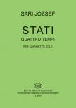 SÁRI, JÓZSEF - STATI QUATTRO TEMPI PER CLARINETTO SOLO