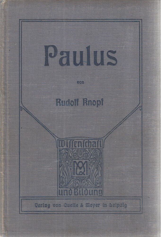 Dr. Rudolf Knopf - Paulus [antikvár]
